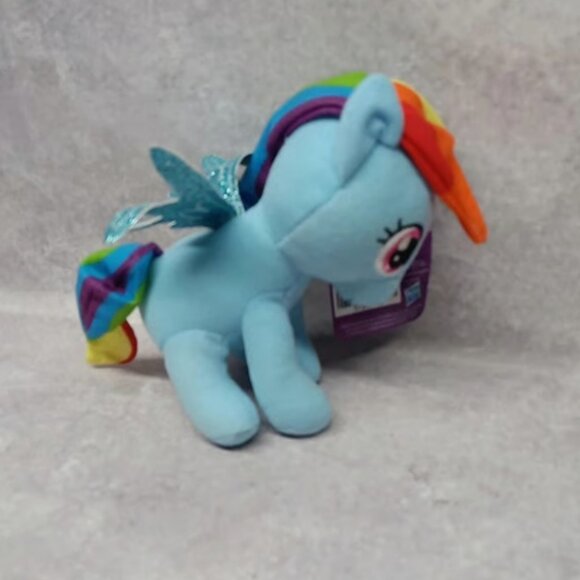 My Little Pony Plush 13" Rainbow Dash Blue Horse Stuffed Animal Toy 2017 - Picture 2 of 4